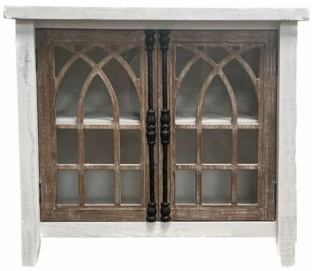 Million Dollar Rustic Cathedral Cabernet/Nero White Console-0