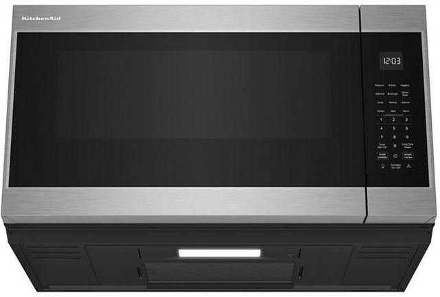 KitchenAid® 30" 1.9 Cu. Ft. PrintShield Stainless Steel Over the Range Microwave-3