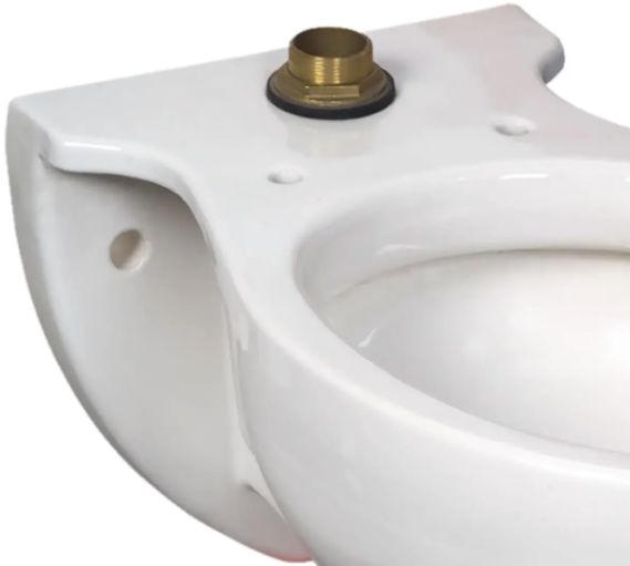 American Standard Rapidway White 3-Bolt Wall-Hung Bowl Less Seat-1
