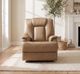 Liberty Furniture Rennick Aline Toast Leather Zero Gravity Power Recliner-1