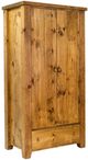 Munro's Furnishings Rough Sawn 2-Door Wardrobe-0