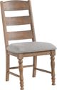 Intercon Highland Gray/Rustic Sandwash Ladder Chair-0