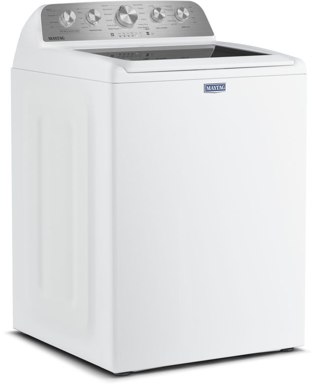 Maytag® 4.8 Cu. Ft. White Impeller Top Load Washer with Extra Power and Pet Pro Option-2