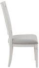 ACME Furniture 2-Piece Katia Light Gray/Weathered White Dinning Side Chair Set-4