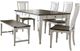Liberty Furniture Allyson Park 6-Piece Charcoal/Wirebrushed White Rectangular Dining Table Set-0