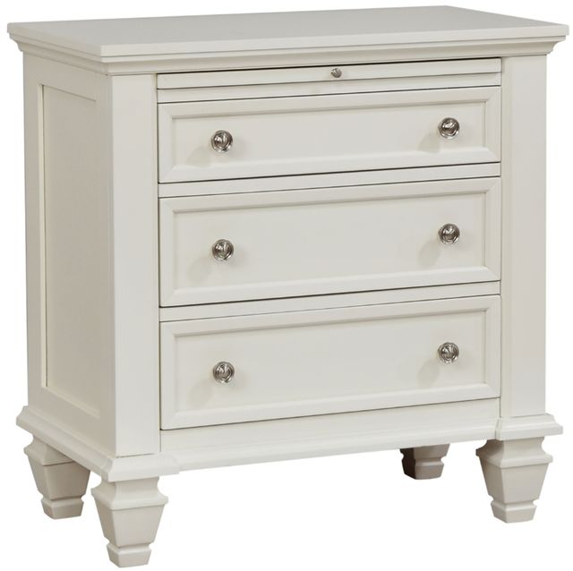 Coaster® Sandy Beach 4-Piece Cream White California King Bedroom Set-3