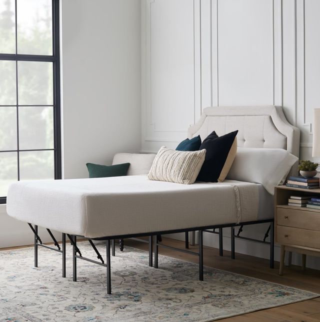Malouf® Queen Highrise Bed Frame-1