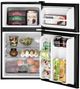 GE® 19" 3.1 Cu. Ft. Black Double-Door Compact Refrigerator-2