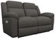 La-Z-Boy® Joel Charcoal Power Reclining Loveseat with Headrest and Lumbar-0