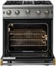 Viking® 5 Series 30" Antique Bronze Liquid Propane Pro Style Gas Range-1