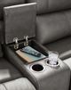 Signature Design by Ashley® Beryton 6-Piece Anchor L-Shape Power Reclining Sectional with Console-1