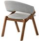Armen Living Talulah 2-Pieces Gray Dining Side Chair Set-2