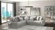 Jackson Furniture Canyon 3-Piece Gray/Platinum/Zinc Modular Sectional-1