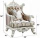 ACME Furniture Vanaheim Antique White Chair-2