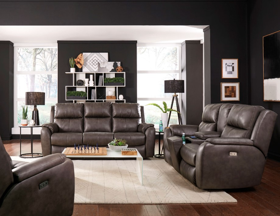 Southern Motion Customizable Marquis Double Manual Reclining Sofa