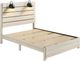 Crown Mark Carter White King Panel Bed-3