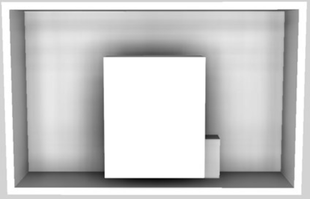 Vent-A-Hood® K Series 30" White Contemporary Wall Mounted Range Hood-3