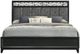 New Classic® Home Furnishings Obsidian Black Queen Panel Bed-2