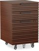 BDI Corridor™ 6507 Mobile File Pedestal-Chocolate Stained Walnut-0