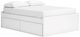 Signature Design by Ashley® Onita White Full Storage Platform Bed-0