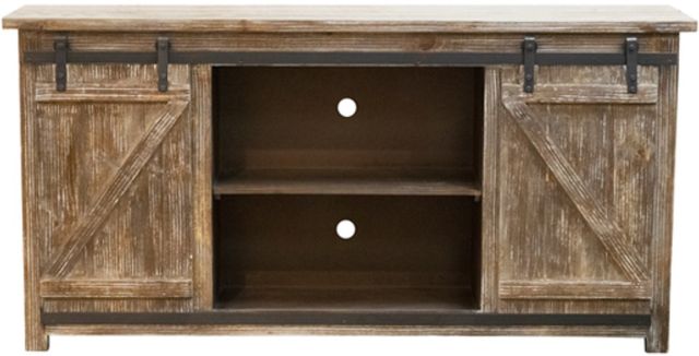 American Wholesale Furniture Barnwood 70" TV Console-1