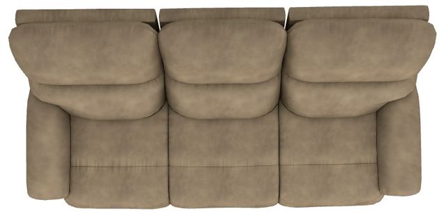 La-Z-Boy® Brooks Mushroom Power Reclining Sofa with Headrest and Lumbar-4