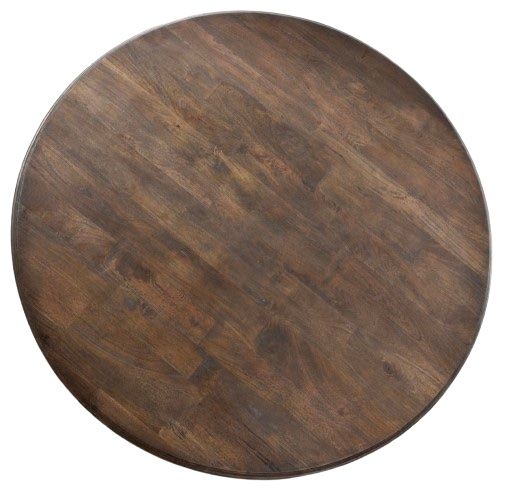 Home Trends & Design Nimes Weathered Mango Dining Table-2