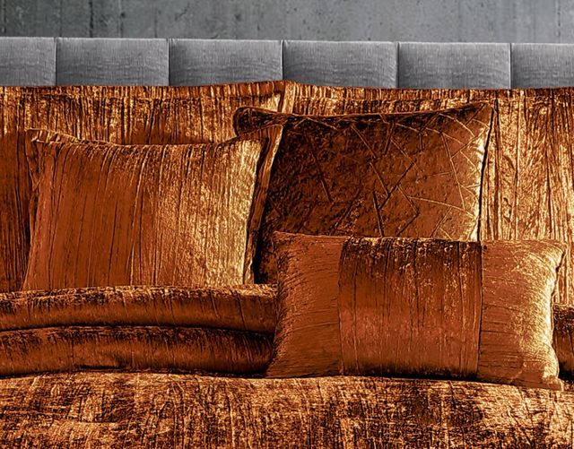 Hallmart Collectibles Taos Spice 7-Piece Queen Comforter Set-3
