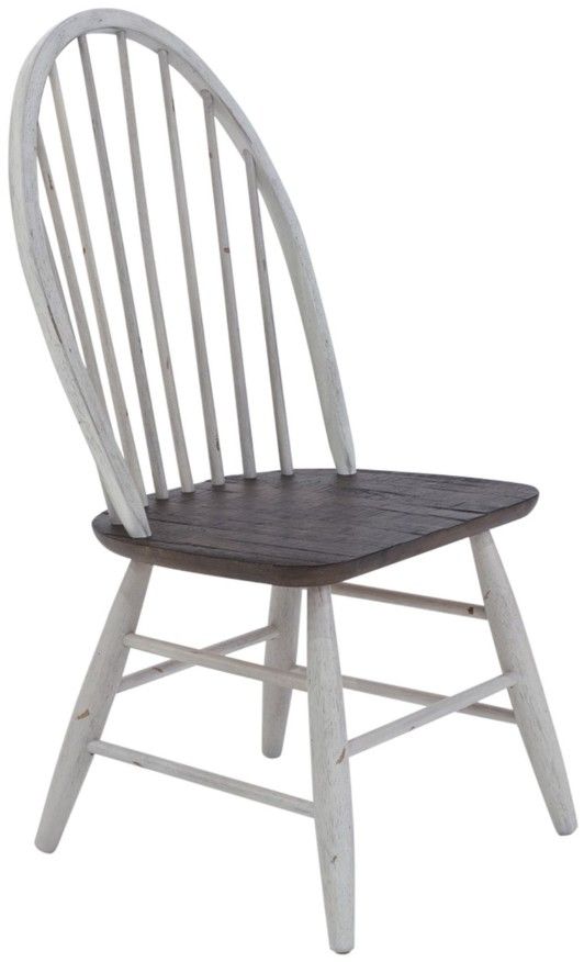 Liberty Furniture Farmhouse 5-Piece Brown/White Optional Trestle Dining Set-3