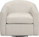 TOV Furniture Thao Cream Swivel Accent Chair-3