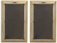 A & B Home 2-Piece Blue/Green Mirrored Frame Bird Wall Art Print Set-2