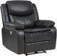 Coaster® Sycamore Dark Gray Upholstered Power Recliner Chair-0