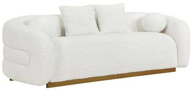 Homelegance® Novella White Sofa-0