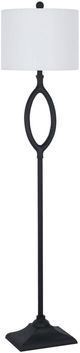 Lamps Per Se Black Cast Iron Floor Lamp-0