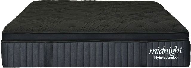 Dreamstar Bedding Hybrid Collection Midnight 14" Hybrid Jumbo Plush Euro Top Queen Split Head Mattress-0