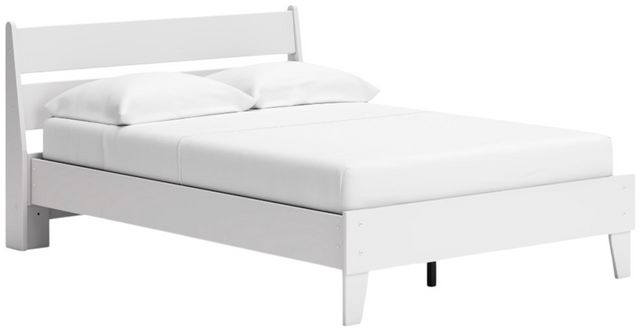 Signature Design by Ashley® Socalle White Full Panel Platform Bed