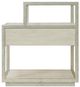 Riverside Furniture Maisie Champagne Rectangular Side Table-2