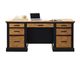 Martin Furniture Toulouse Aged Ebony Double Pedestal Desk-0