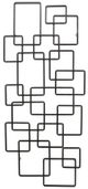 Moe's Home Collection Squares Black Steel Wall Decor-0