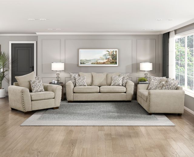 Homelegance® Silverthorne Light Brown Sofa-1