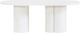 TOV Furniture Elora White Oval Dining Table-3