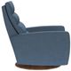 American Leather® Customizable Lanier Echo Fabric Recliner-2