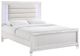 Elements International Twenty Nine White Youth Full Bed-0