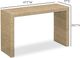 TOV Furniture Mona Natural Seagrass Console Table-2