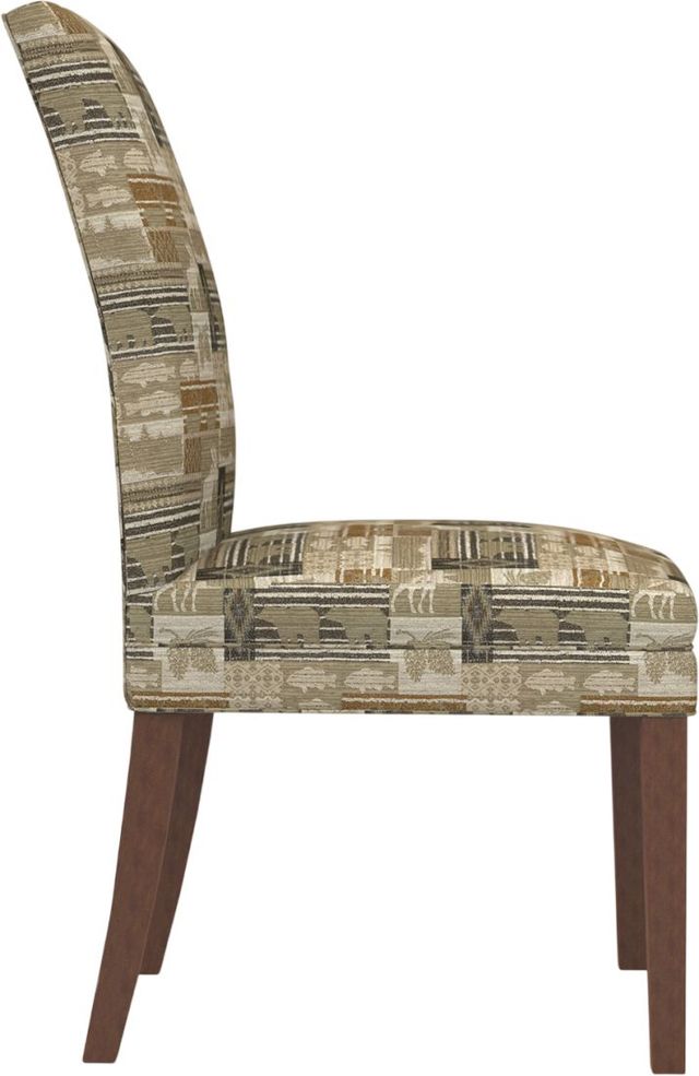 Best® Home Furnishings Customizable Field & Stream Home Odell 2-Piece Dining Side Chair with Dark Walnut Legs-2