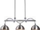 Uttermost by Carolyn Kinder Malcolm 3 Light Nickel Industrial Island Light-0