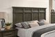 Furniture of America® Houston 4-Piece Gray Queen Bedroom Set-5