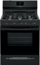 Frigidaire® 30" Black Free Standing Gas Range-0