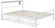 Furniture of America® Nicoli White Queen Bed with Underbed Storage-0