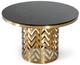 VIG Furniture Modrest Kowal Black/Gold Dining Table-0